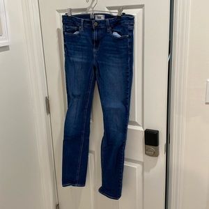 Dark wash denim Paige size 30 jeans skinny